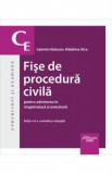Fise de procedura civila pentru admiterea in magistratura si avocatura Ed.8 - Gabriela Raducan, Madalina Dinu, 2020