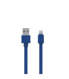 Cablu alimentare sincronizare de date USB - Lightning 1.5m albastru, ALLOCACOC