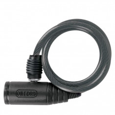Cablu antifurt Oxford Bumper, 600mm x 6mm, fumuriu