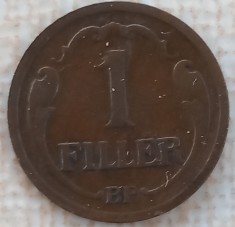 (M2032) MONEDA UNGARIA - 1 FILLER 1927