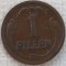 (M2032) MONEDA UNGARIA - 1 FILLER 1927