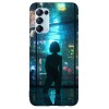 Husa compatibila cu Oppo A73 model Cyberpunk, Silicon, TPU, Viceversa, Transparent, Carcasa
