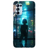 Husa compatibila cu Oppo A72 5G model Cyberpunk, Silicon, TPU, Viceversa, Transparent, Carcasa
