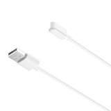 Techsuit - SmartWatch Wireless Charging Cable (THH1) - for Huawei Band 7/8/9/Watch Fit3 / Honor Band 6/9 /Oppo Watch2 - White