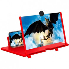 Ecran marire Imagine 3D, universal, 12 Inch, cu suport de telefon foto