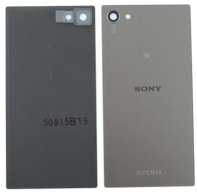 Capac Sony Xperia Z5 Compact negru carcasa baterie foto