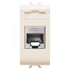 Priza FTP CAT 6E 1M Gewiss Chorus Ivory GW11424