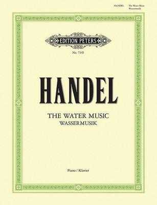 Water Music, Suite (Arranged for Piano Solo): Sheet foto