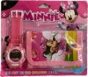 Set ceas electronic de mana si portofel copii tip Minnie