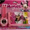 Set ceas electronic de mana si portofel copii tip Minnie