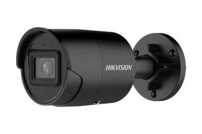Camera supraveghere Hikvision IP bullet DS-2CD2043G2-IU(2.8mm)black, 4MP, culoare neagra, Acusens foto