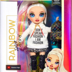 Papusa Rainbow Surprise, High Junior Doll, Series 2, Amaya, 582953