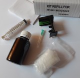 Kit refill reincarcare si desfundare cartuse HP350 HP 350XL CB335EE CB336E negre