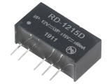Convertor DC/DC 2W RECOM RD-1215D 10,8-13,2V la 15V 66mA