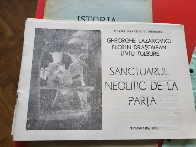 Sanctuarul neolitic de la Parta-Gh Lazarovici vintage foto