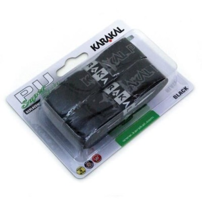 Set gripuri Karakal PU Super Grip - 2 bucati negru foto