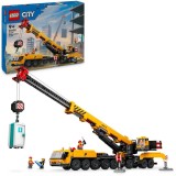 LEGO&reg; City - Macara mobila galbena de constructii 60409, 1116 piese