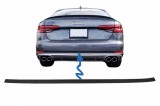Ornament bara spate Audi A4 B9 8W 2016-2018 negru pentru bara standard