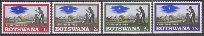 Botswana 1968 - Crăciun, MNH