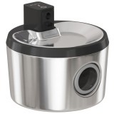 PawHut F&acirc;nt&acirc;nă pentru pisici 4 L fără fir din oțel inoxidabil cu senzor de mișcare, 12 filtre, sistem dublu de filtrare, LED, Argintiu | Aosom Romania