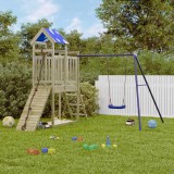 Cumpara ieftin Set de joacă pentru exterior, lemn de pin impregnat