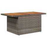 Cumpara ieftin Set de canapele pentru grădină 6 pcs Gri Rattan poli