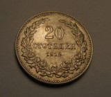 Bulgaria 20 Stotinki 1912 AUNC Piesa de Colectie, Europa