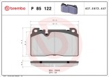 BREMBO P 85 122 PRIME LINE set placute frana,frana disc