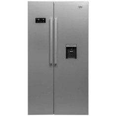 Frigider Side by side Beko GN163221S 554 litri Clasa A+ Argintiu foto