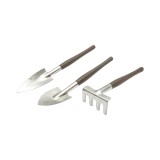 Set 3 unelte pentru gradinarit Breckner Germany cu maner metalic