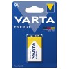 Baterie alcalina Varta Energy 9V, 1 bucata &ndash; putere stabila