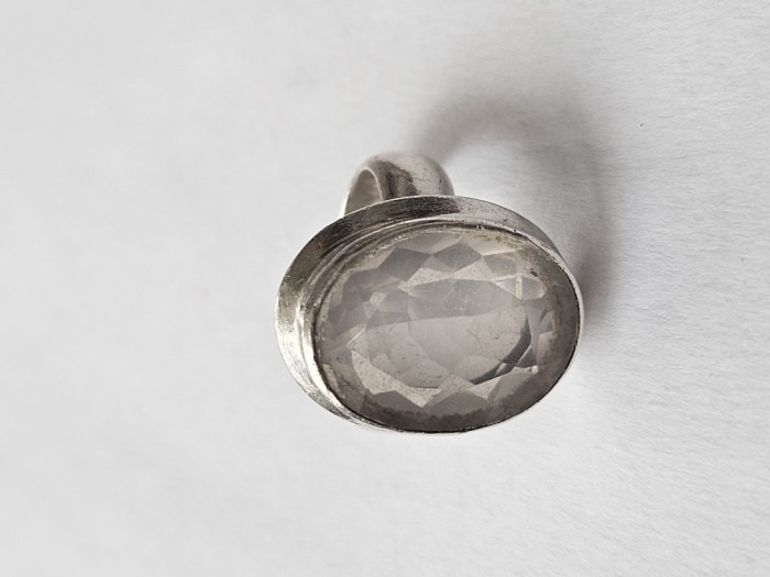 Inel din argint cu cuart #3080