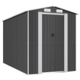 Cumpara ieftin Sopron de gradina, antracit, 192x357x223 cm, otel galvanizat