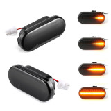 Set 2 lampi semnalizare laterala fumurie LED Ford C-Max, Focus, Fusion, Galaxy