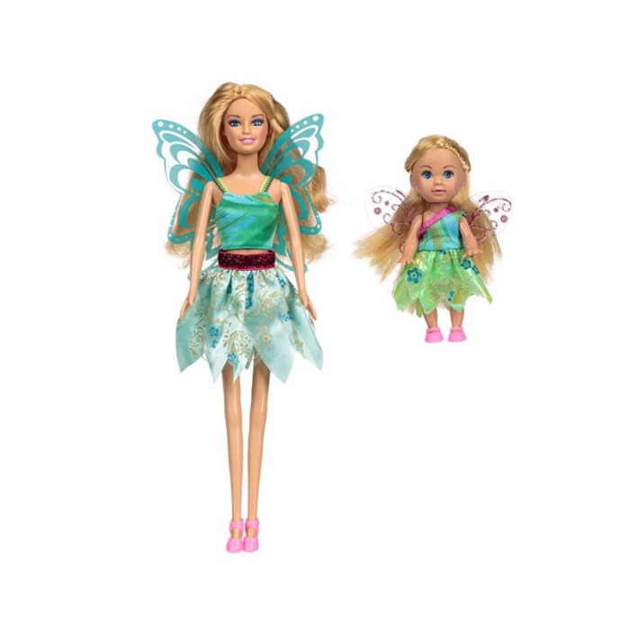 Papusa Zana si copilas, Blonda, Verde, ATU-084537