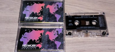 2 CASETE AUDIO NETWORK TWENTYONE ROMANIA. 1999 JIM DORNAN - PETER MATZ. foto