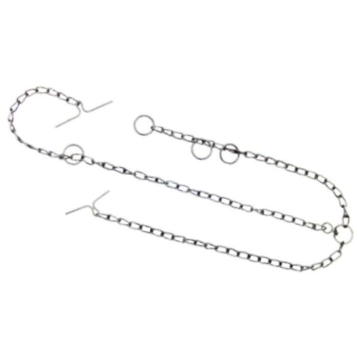 Lant pentru vaca zincat, 0.75 m x 1 m x 6 mm