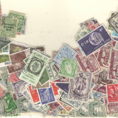 IRLANDA.Lot peste 250 buc. timbre stampilate DL.34