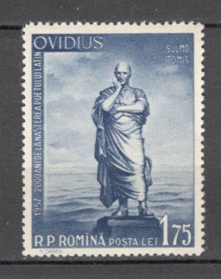 Romania.1957 2000 ani nastere Ovidiu XR.344 foto