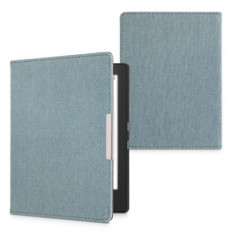 Husa kwmobile pentru Kobo Aura H2O Edition 1, Denim, Albastru, 59716.23