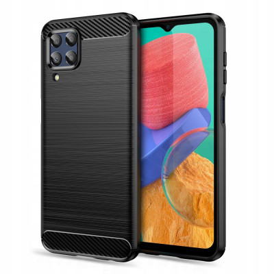 Husa Tech-Protect TPUcarbon pentru Samsung Galaxy M33 5G Negru foto