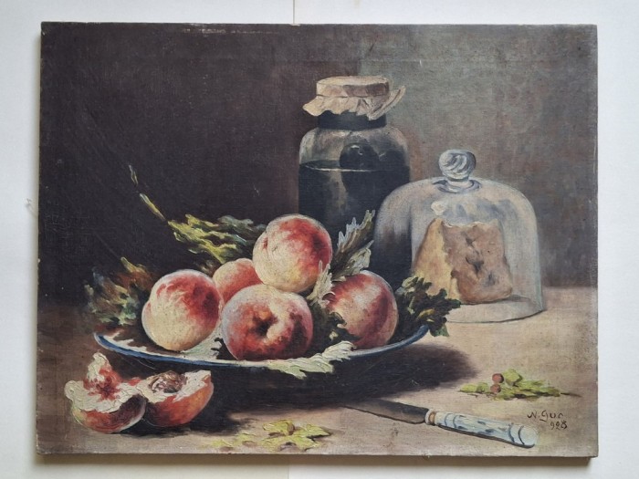Natura statica in ulei pe panza, 1928
