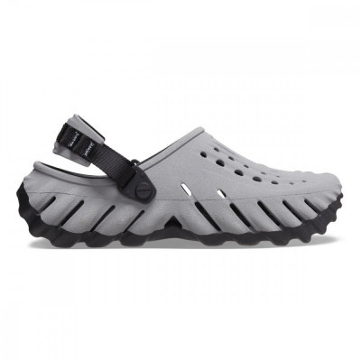 Saboti Crocs Classic Echo Reflective Clog Negru - Black/Reflective foto