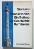 Constantin C. Giurescu - Transsilvanien. Ein Beitrag zur Geschichte Rumaniens