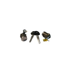 Set yale inchidere Suzuki Vitara (Et/Ta), 1988-1995, 3-5 Usi, cu chei, cu 2 butuci blocare usa, stanga/dreapta, fata, 82200-60830 + 82200-60840; 8220