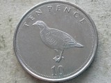 GIBRALTAR-10 PENCE 2014