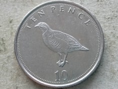 GIBRALTAR-10 PENCE 2014
