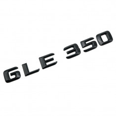 Emblema GLE 350 Negru, pentru spate portbagaj Mercedes