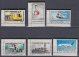 ROMANIA 1995 LP 1379 MIJLOACE DE TRANSPORT UZUALE SERIE MNH, Nestampilat