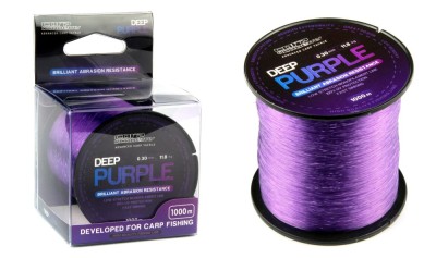 Fir Monofilament Carp Academy Deep Purple 1000m 0.35mm 15.80kg foto